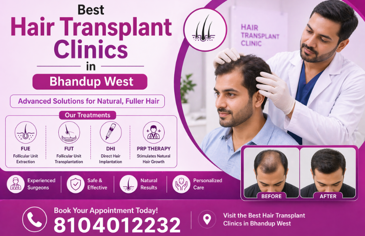 Best Hair Transplant Clinics in Bhandup West