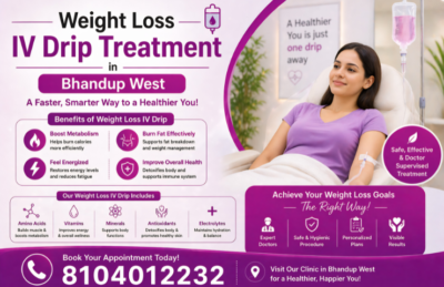 Weight Loss IV Drip Treatment in Bhandup West