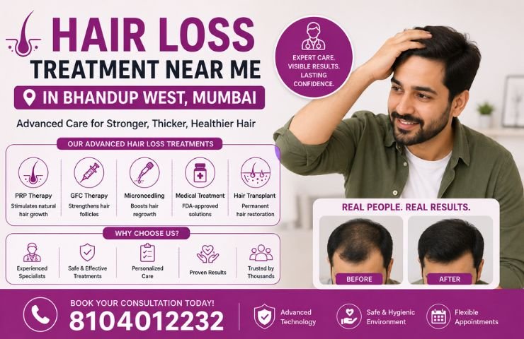 Best Hair Loss Treatment Near Me in Bhandup West, Mumbai