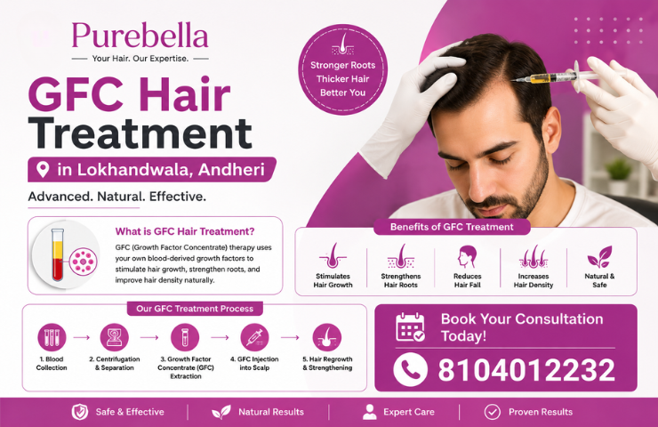 GFC Hair Treatment in Lokhandwala, Andheri