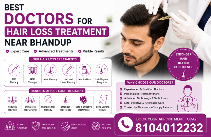 Best Doctors For Hair Loss Treatment Near Bhandup