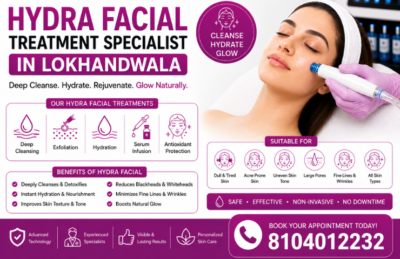 Hydra Facial Treatment Specialist in Lokhandwala
