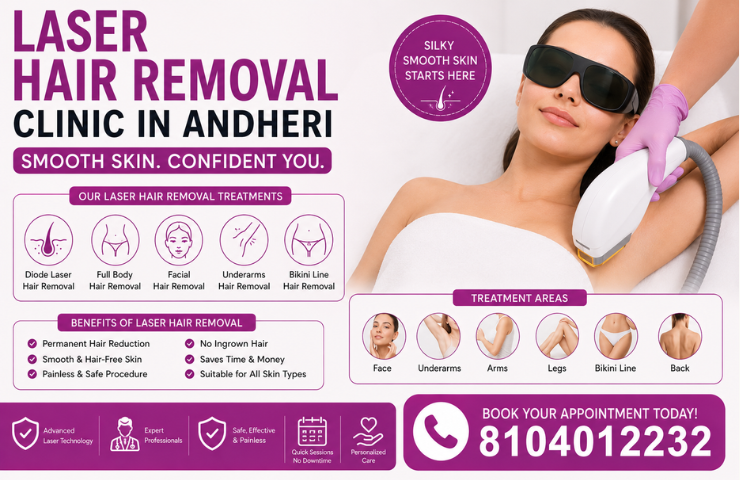 Laser Hair Removal Clinic in Andheri